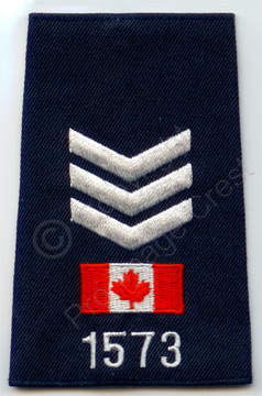 Custom slip-on epaulettes